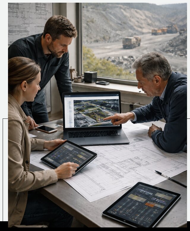 Разработка и внедрение систем для горнодобычи в Мегионе