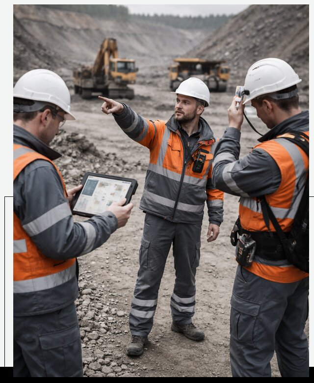 Система контроля персонала для горнодобывающей отрасли в Мегионе