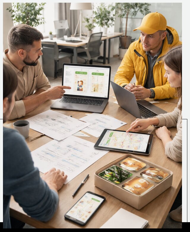 Разработка агрегатора доставки еды в Мегионе от 15638 р., АвикейМго